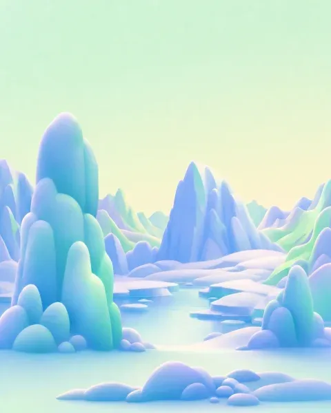 The icy world without the ring.